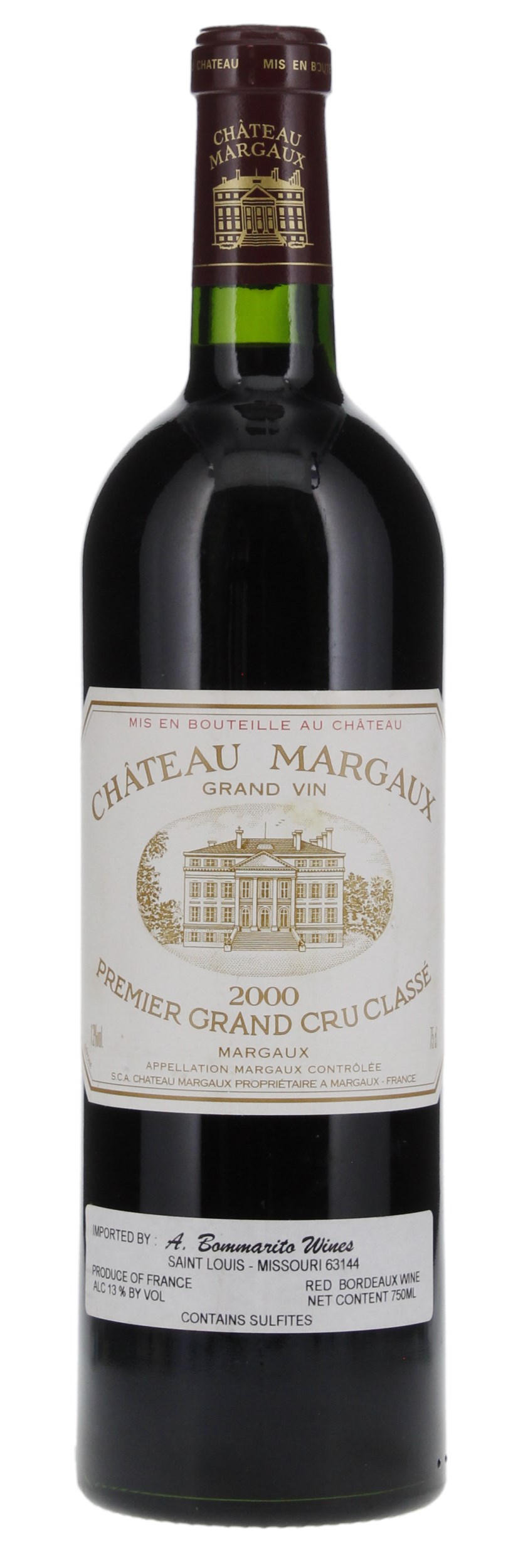 2000 Château Margaux, 750ml