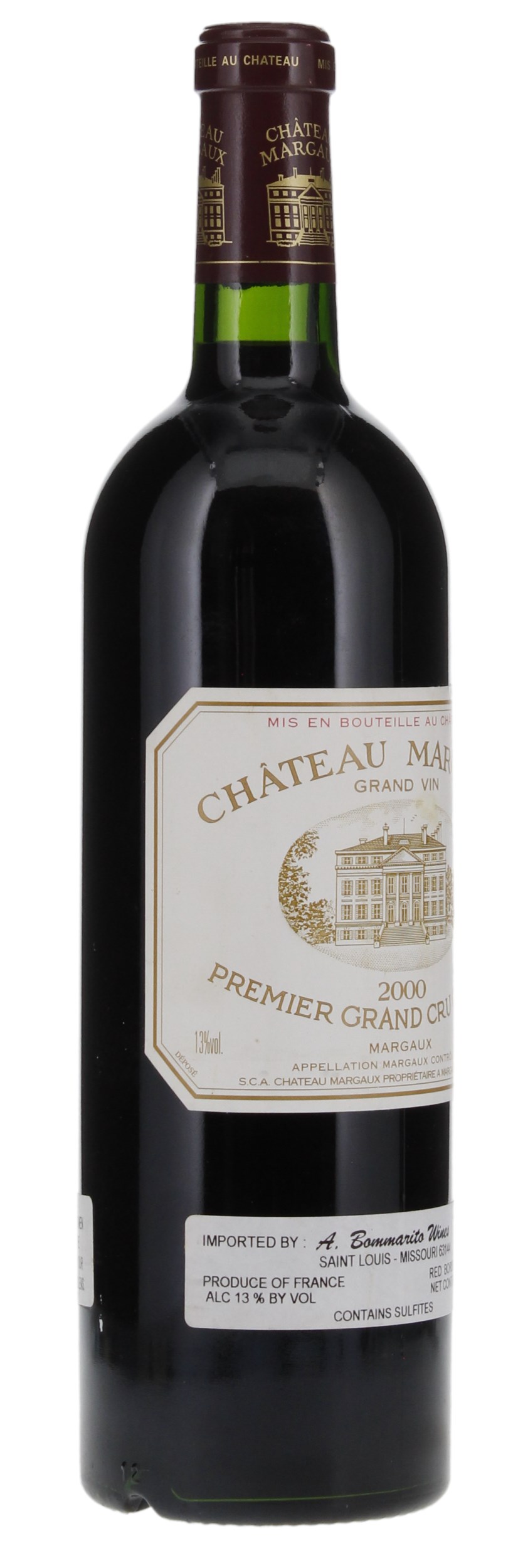 2000 Château Margaux, 750ml