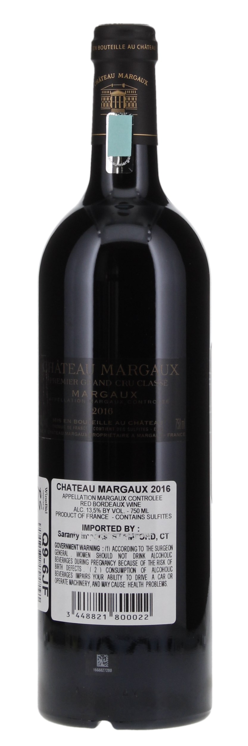2016 Château Margaux, 750ml