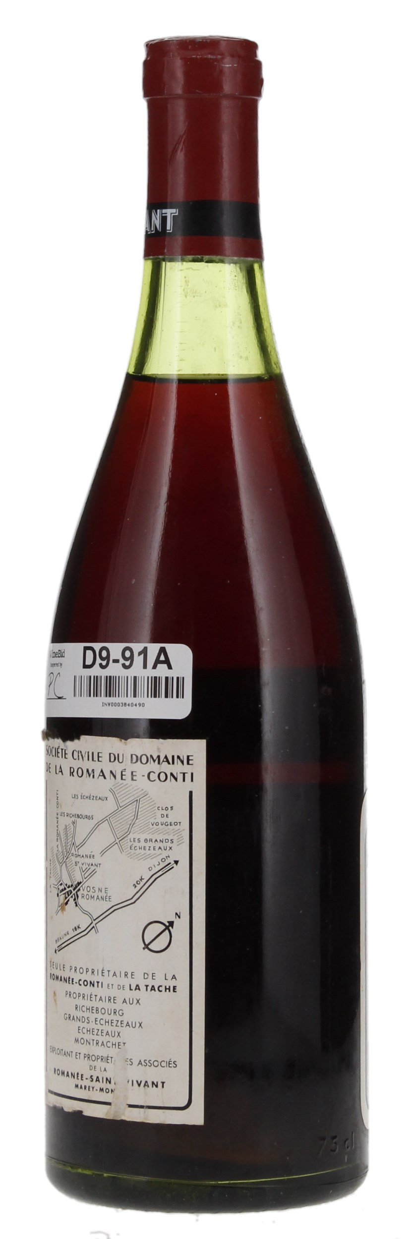 1976 Domaine de la Romanee-Conti Romanee-St. Vivant, 750ml