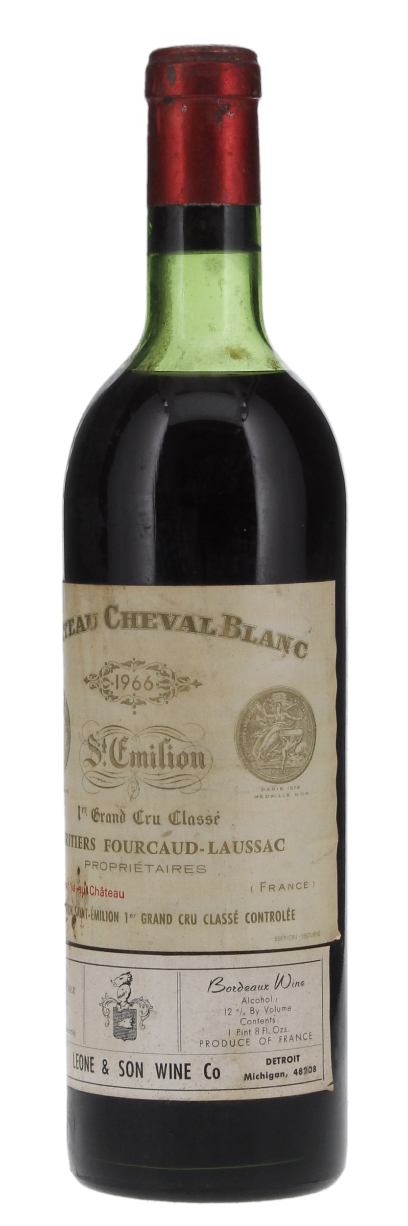 1966 Château Cheval-Blanc, 750ml