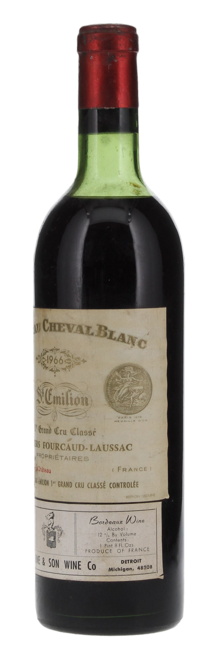 1966 Château Cheval-Blanc, 750ml