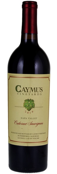 2010 Caymus Cabernet Sauvignon, 750ml