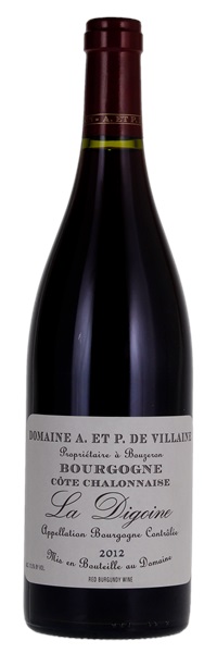 2012 Domaine A. & P. de Villaine Bourgogne Cote Chalonnaise La Digoine, 750ml