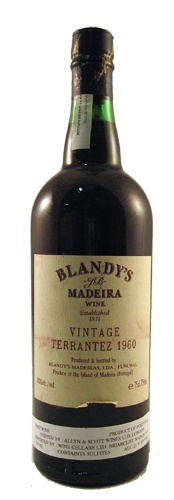 1960 Blandy's Terrantez Madeira, 750ml