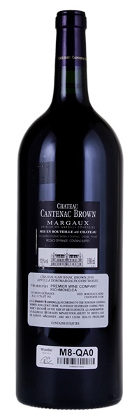 2010 Château Cantenac-Brown, 1.5ltr