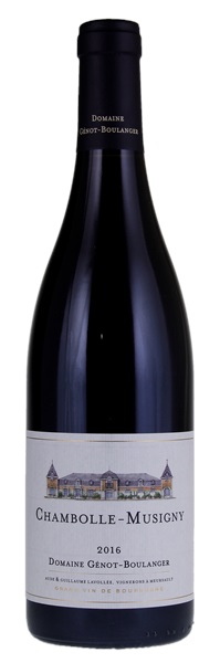 2016 Génot-Boulanger Chambolle-Musigny, 750ml