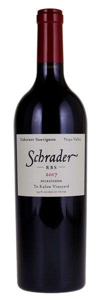 2017 Schrader RBS Beckstoffer To Kalon Vineyard Cabernet Sauvignon, 750ml