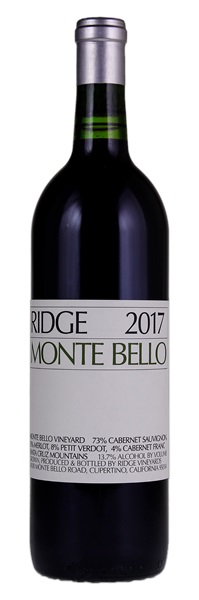 2017 Ridge Monte Bello, 750ml
