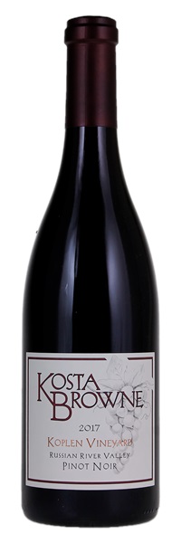 2017 Kosta Browne Koplen Vineyard Pinot Noir, 750ml