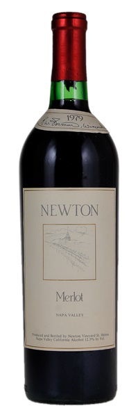 1979 Newton Unfiltered Merlot, 750ml
