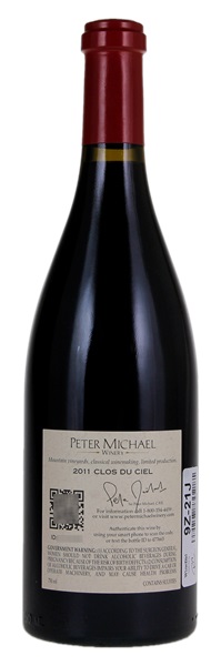 2011 Peter Michael Clos du Ciel Pinot Noir, 750ml