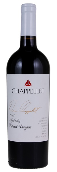2018 Chappellet Vineyards Cabernet Sauvignon, 750ml