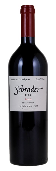 2010 Schrader RBS Beckstoffer To Kalon Vineyard Cabernet Sauvignon, 750ml