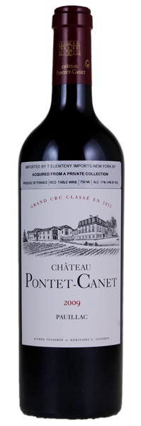 2009 Château Pontet-Canet, 750ml