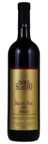 2005 Paolo Scavino Barolo Bric del Fiasc, 750ml
