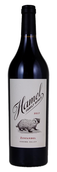 2017 Hamel Family Wines Sonoma Valley Zinfandel, 750ml
