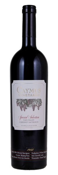 1985 Caymus Special Selection Cabernet Sauvignon, 750ml