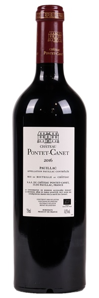 2016 Château Pontet-Canet, 750ml