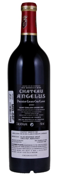 2005 Château Angelus, 750ml