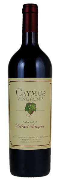 2001 Caymus Cabernet Sauvignon, 750ml