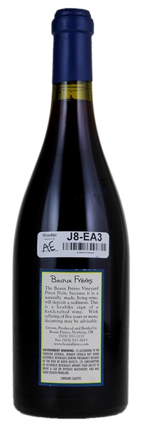 1999 Beaux Freres The Beaux Freres Vineyard Pinot Noir, 750ml