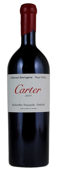 2001 Carter Cellars Beckstoffer Vineyard Cabernet Sauvignon, 750ml