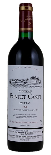 1996 Château Pontet-Canet, 750ml