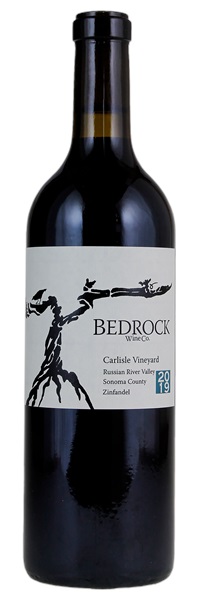 2019 Bedrock Wine Company Carlisle Vineyard Zinfandel, 750ml