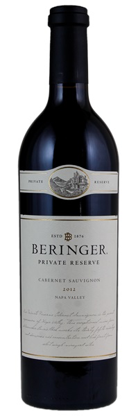 2012 Beringer Private Reserve Cabernet Sauvignon, 750ml