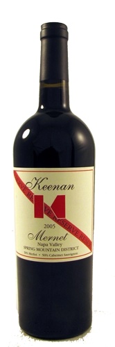 2005 Robert Keenan Winery Spring Mountain District Reserve Mernet, 750ml