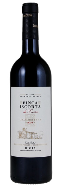 2010 Bodegas Hermanos Peciña Rioja Finca Iscorta de Pecina Gran Reserva, 750ml