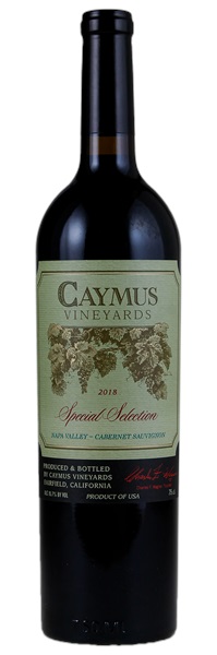 2018 Caymus Special Selection Cabernet Sauvignon, 750ml