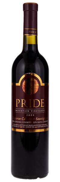2008 Pride Mountain Reserve Cabernet Sauvignon, 750ml