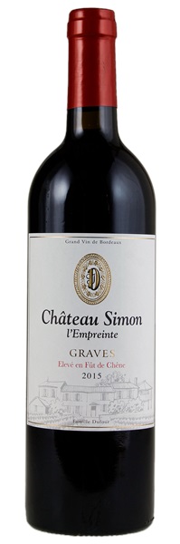 2015 Château Simon (Graves) L'Empreinte, 750ml