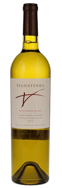 2010 Benziger Signaterra Shone Farm Vineyard Sauvignon Blanc, 750ml