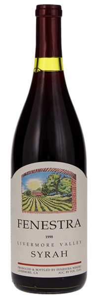 1998 Fenestra Winery Syrah, 750ml