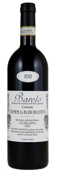2013 Burlotto Barolo Vigneto Cannubi, 750ml