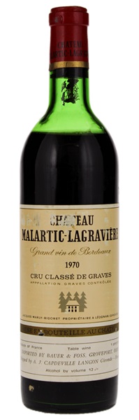 1970 Château Malartic-Lagraviere, 750ml