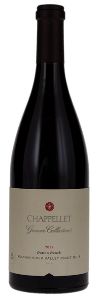 2021 Chappellet Vineyards Grower Collection Dutton Ranch Pinot Noir, 750ml