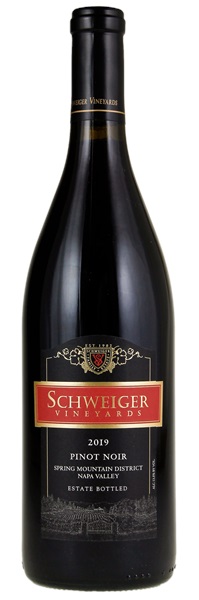 2019 Schweiger Pinot Noir, 750ml