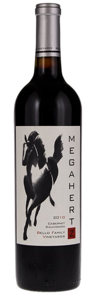 2010 Bello Family Vineyards Megahertz Cabernet Sauvignon, 750ml
