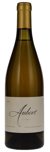 2001 Aubert Quarry Vineyard Chardonnay, 750ml