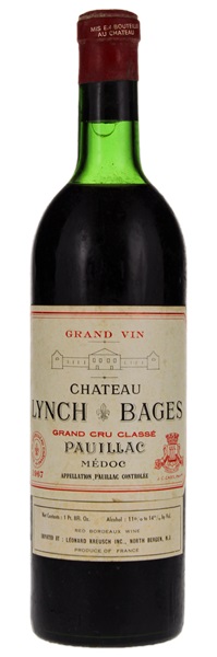 1967 Château Lynch-Bages, 750ml