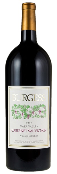 1990 Burgess Vintage Selection Cabernet Sauvignon, 3.0ltr