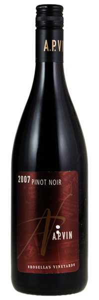 2007 A.P. Vin Rosella's Vineyard Pinot Noir (Screwcap), 750ml