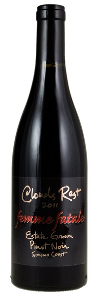 2011 Clouds Rest Estate Grown Femme Fatale Pinot Noir, 750ml