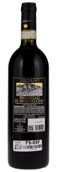 2018 Argiano Brunello di Montalcino, 750ml