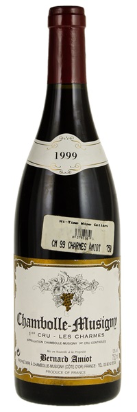 1999 Bernard Amiot Chambolle-Musigny Les Charmes, 750ml