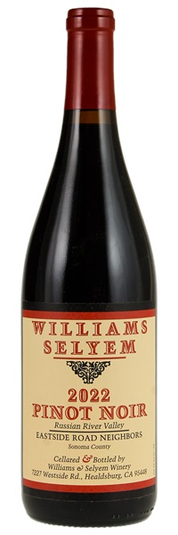2022 Williams Selyem Eastside Road Neighbors Pinot Noir, 750ml